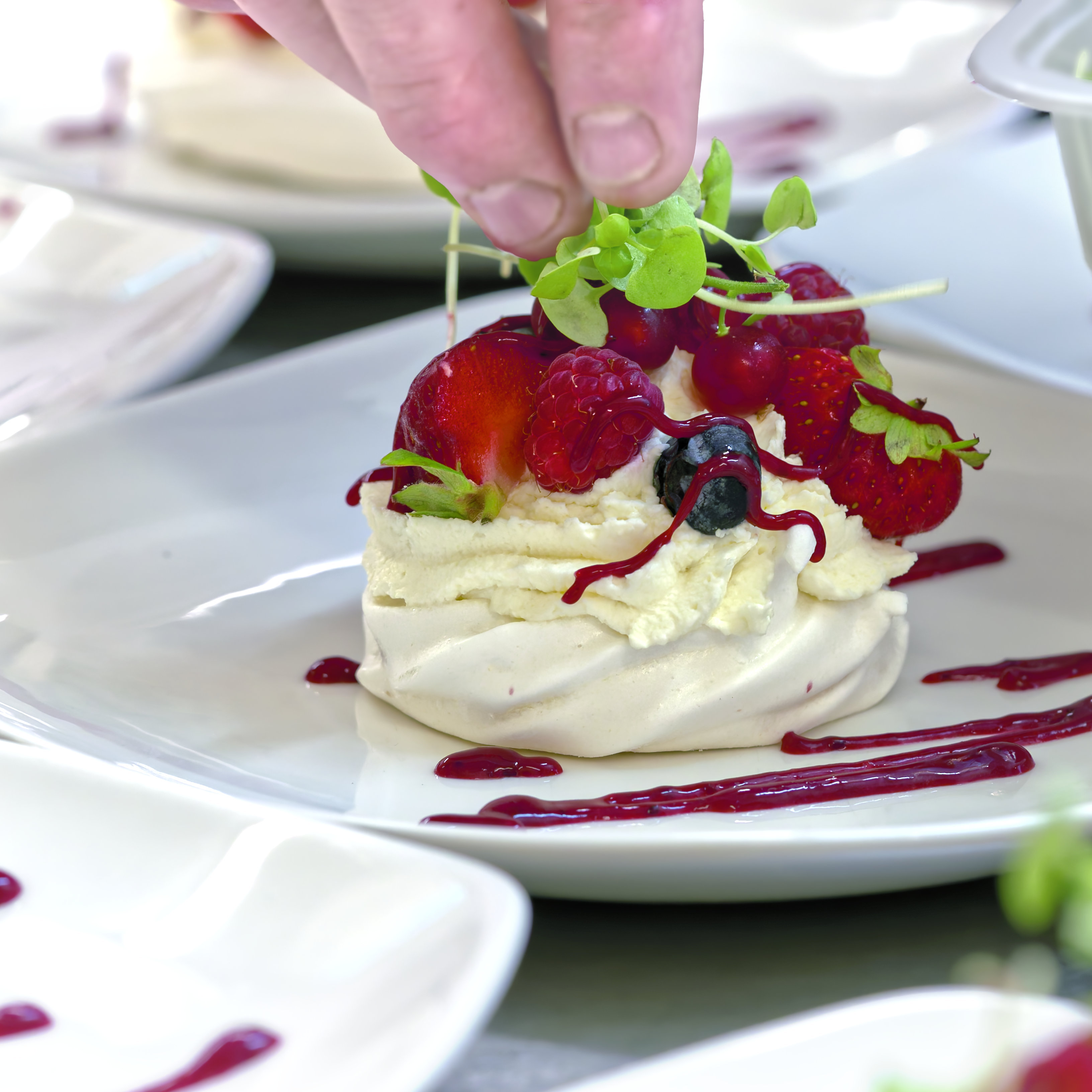 Stunning table arrangements